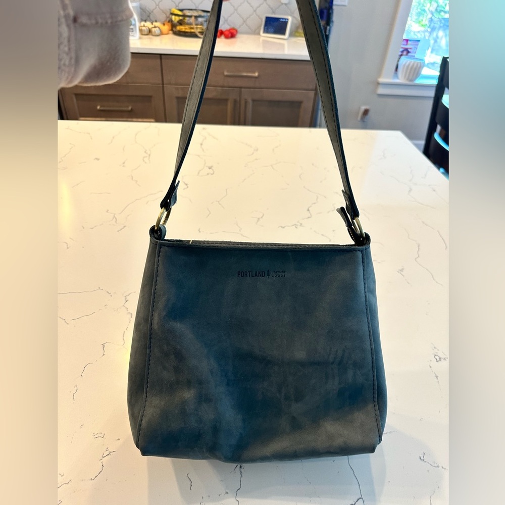 Portland Leather triangle bag